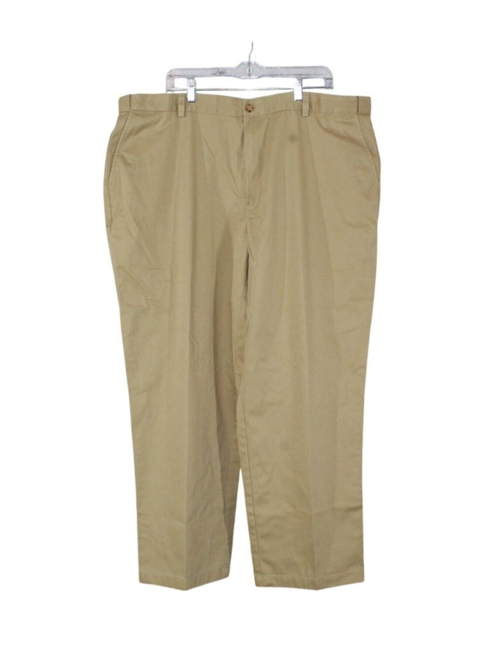 LL Bean Wrinkle Free Chinos Hidden Comfort Khaki Dress Casual Workwear 44x30